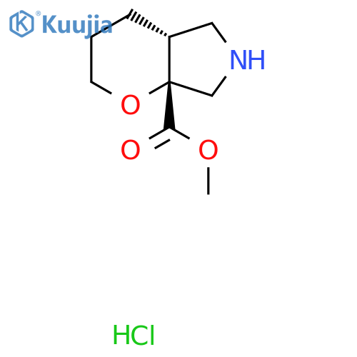 rac-methyl (4aR,7aR)-octahydropyrano2,3-cpyrrole-7a-carboxylate hydrochloride, cis structure