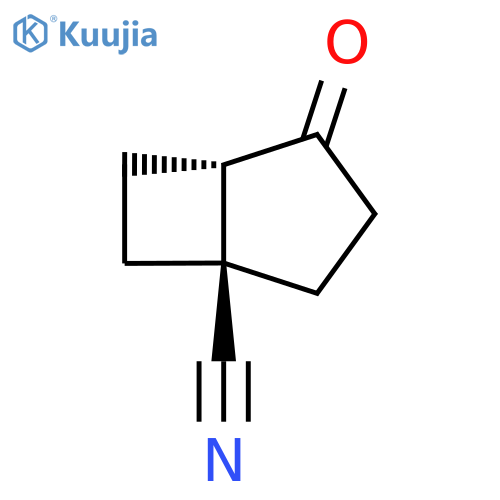 (1R,5S)-4-Oxobicyclo[3.2.0]heptane-1-carbonitrile structure