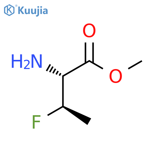 methyl (2R,3R)-2-amino-3-fluorobutanoate structure