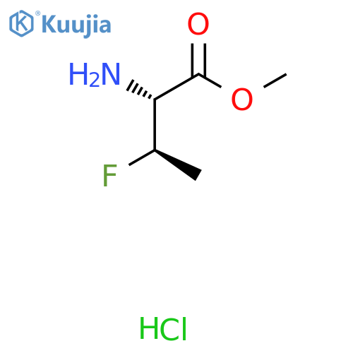 methyl (2R,3R)-2-amino-3-fluorobutanoate hydrochloride structure
