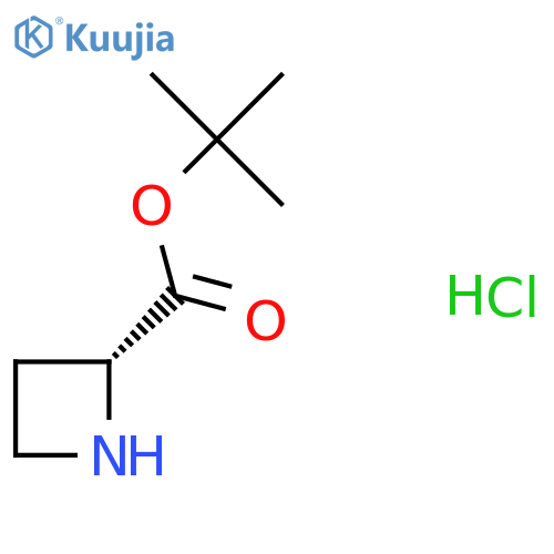 tert-butyl (2R)-azetidine-2-carboxylate hydrochloride structure