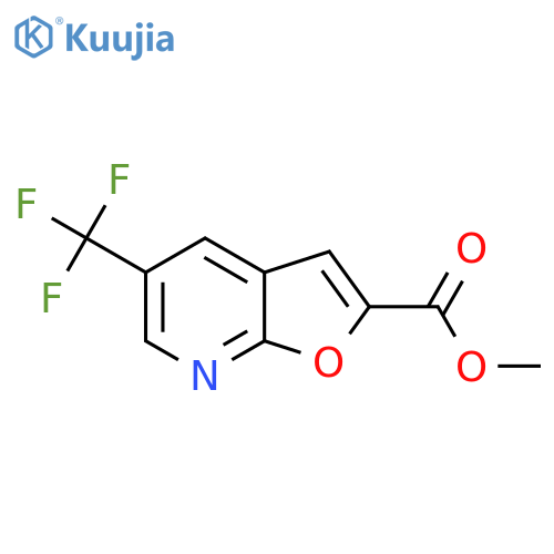 methyl 5-(trifluoromethyl)furo2,3-bpyridine-2-carboxylate structure