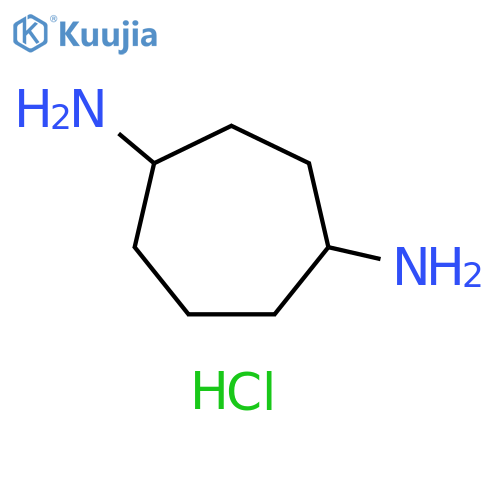 cycloheptane-1,4-diamine dihydrochloride structure
