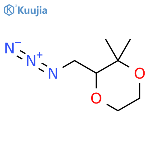 3-(Azidomethyl)-2,2-dimethyl-1,4-dioxane structure