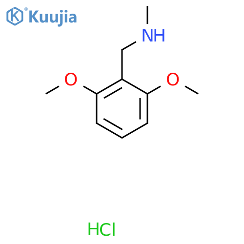 (2,6-dimethoxyphenyl)methyl(methyl)amine hydrochloride structure