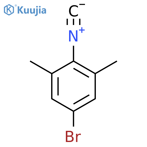 Benzene, 5-bromo-2-isocyano-1,3-dimethyl- structure