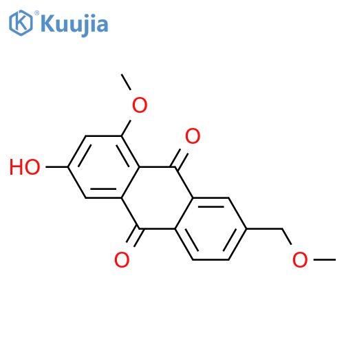1,3-Dihydroxy-7-(hydroxymethyl)anthraquinone; 1,1'-Di-Me ether structure