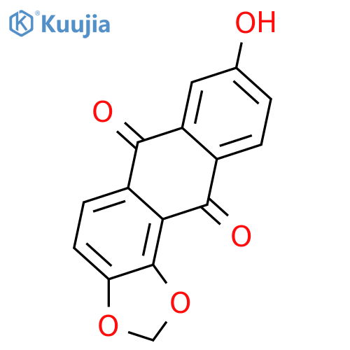 1,2,6-Trihydroxyanthraquinone; 1,2-Methylene ether structure