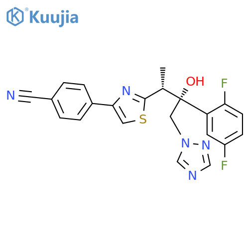 Isavuconazole structure
