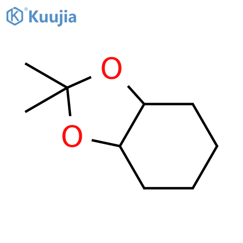 1,3-Benzodioxole, hexahydro-2,2-dimethyl-, (3aR,7aR)-rel- structure