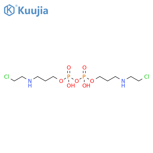 Diphosphoric Acid P,P'-Bis3-(2-chloroethyl)aminopropyl Ester structure