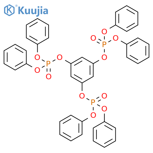 Phosphoric acid, P,P',P''-1,3,5-benzenetriyl P,P,P',P',P'',P''-hexaphenyl ester structure