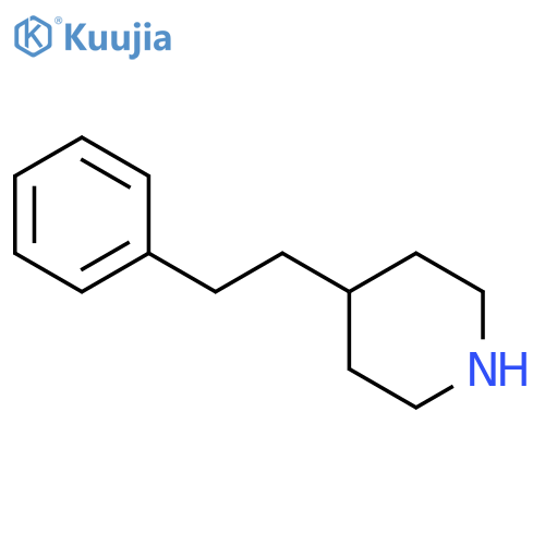 4-(2-phenylethyl)piperidine structure