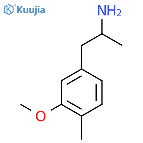 3-Methoxy-4-methylamphetamine structure