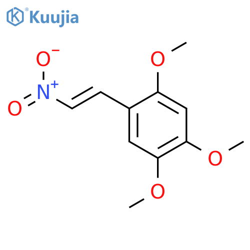 1-(2,4,5-trimethoxyphenyl)-2-nitroethene structure