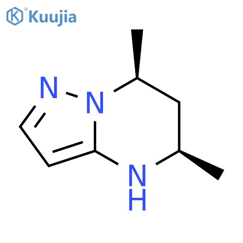 rac-(5R,7S)-5,7-dimethyl-4H,5H,6H,7H-pyrazolo1,5-apyrimidine, cis structure