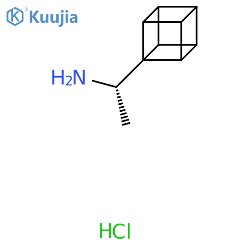 (1S)-1-(cuban-1-yl)ethan-1-amine hydrochloride structure