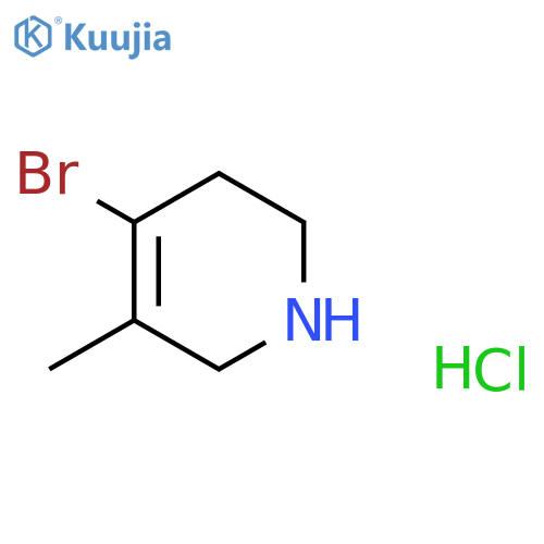 4-bromo-5-methyl-1,2,3,6-tetrahydropyridine hydrochloride structure