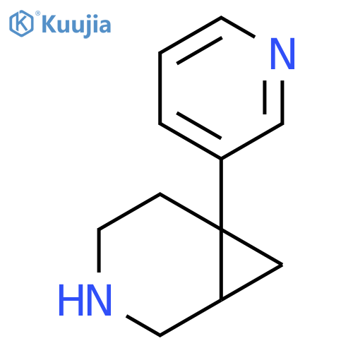 6-(pyridin-3-yl)-3-azabicyclo4.1.0heptane structure