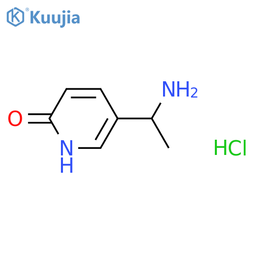 5-(1-aminoethyl)pyridin-2-ol dihydrochloride structure