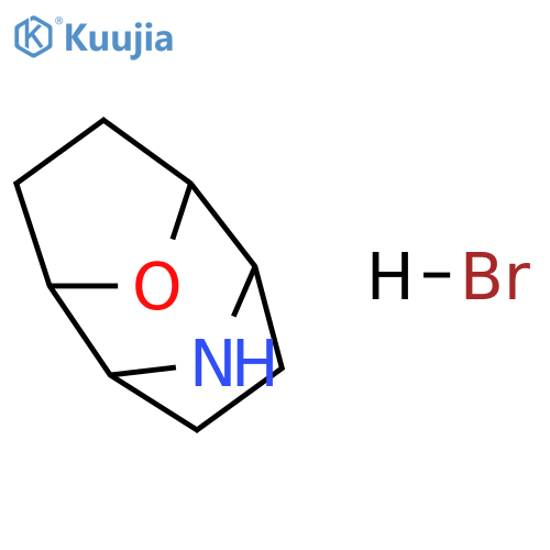 9-oxa-10-azatricyclo4.2.1.1,2,5decane hydrobromide structure