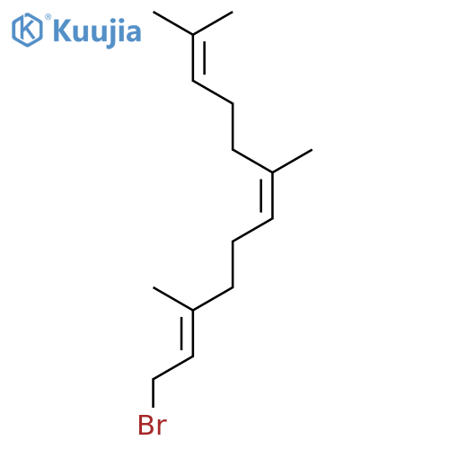 2,6,10-DODECATRIENE, 1-BROMO-3,7,11-TRIMETHYL-, (E,Z)- structure