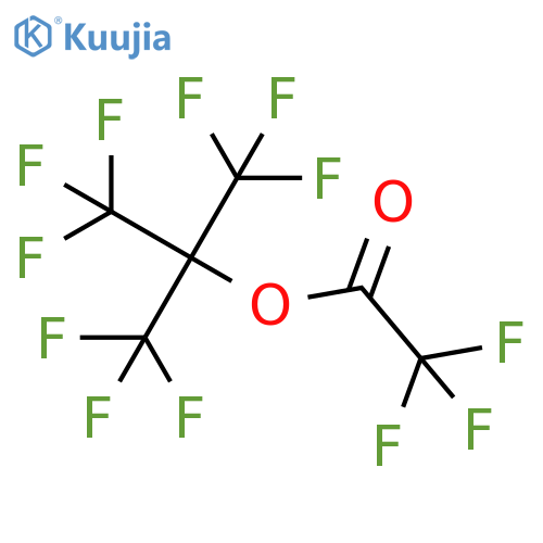 Perfluoro-t-butyl trifluoroacetate structure