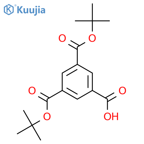 3,5-Bis(tert-butoxycarbonyl)benzoic acid structure