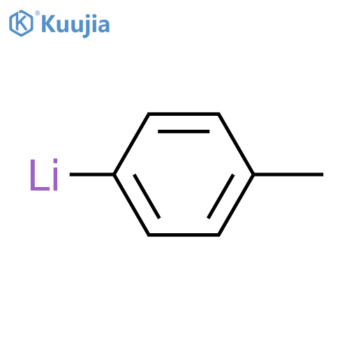 Lithium, (4-methylphenyl)- structure