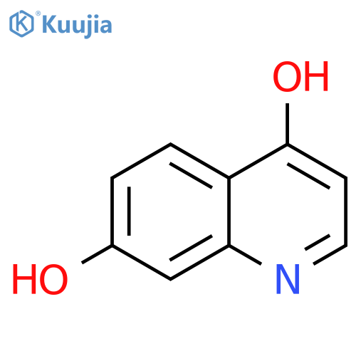 4,7-Quinolinediol structure