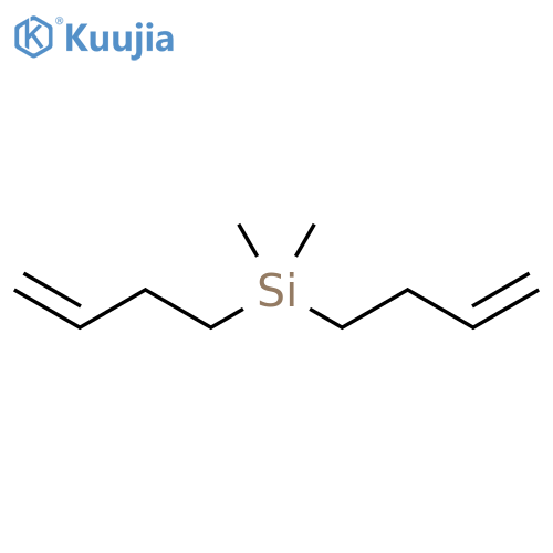 Silane,di-3-buten-1-yldimethyl- structure