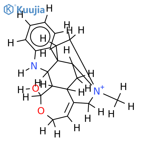 (17R,19E)-17,18-Eopoxy-17-hydroxy-4xi-methyl-cur-19-enium; Chlorid structure
