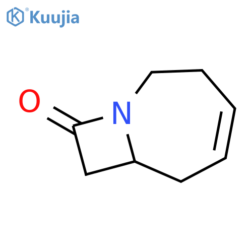 1-Azabicyclo[5.2.0]non-4-en-9-one(9CI) structure
