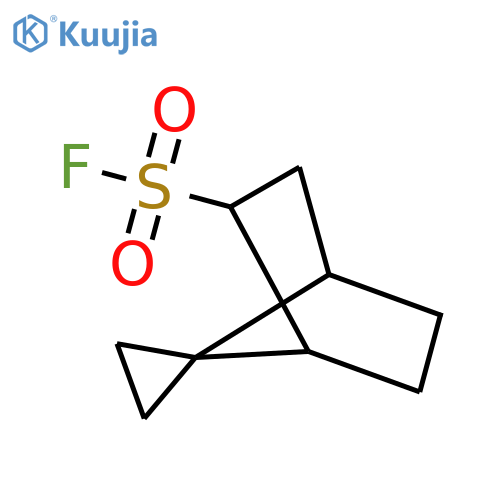 spirobicyclo2.2.1heptane-7,1'-cyclopropane-6-sulfonyl fluoride structure