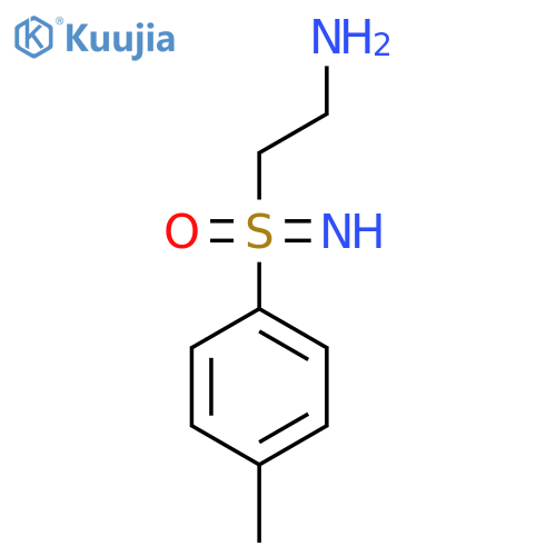 (2-Aminoethyl)(imino)(4-methylphenyl)-lambda6-sulfanone structure