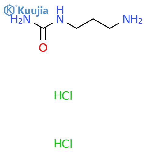 (3-aminopropyl)urea dihydrochloride structure
