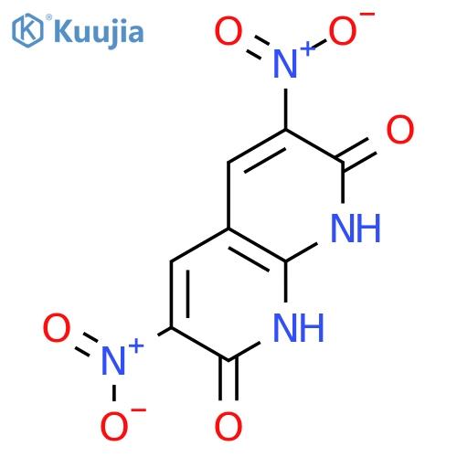 1,8-Naphthyridine-2,7(1H,8H)-dione,3,6-dinitro- structure
