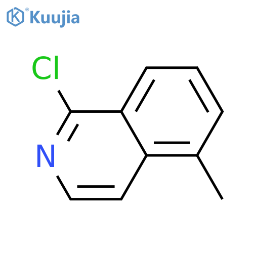 1-chloro-5-methylisoquinoline structure