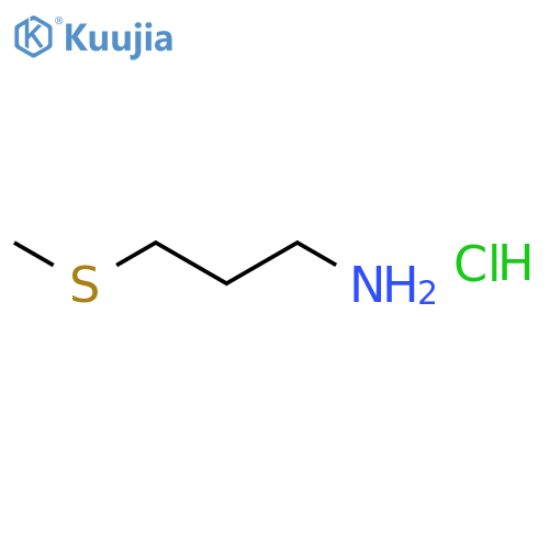 1-Propanamine,3-(methylthio)-, hydrochloride (1:1) structure