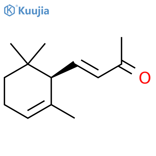 3-Buten-2-one,4-[(1R)-2,6,6-trimethyl-2-cyclohexen-1-yl]-, (3E)- structure