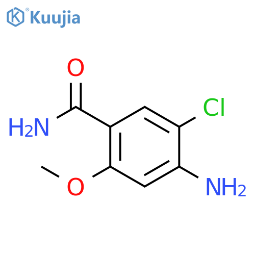 4-amino-5-chloro-2-methoxybenzamide structure
