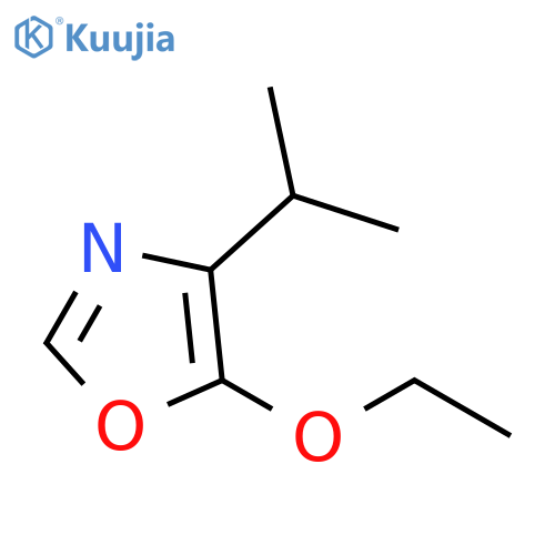 Oxazole, 5-ethoxy-4-(1-methylethyl)- structure