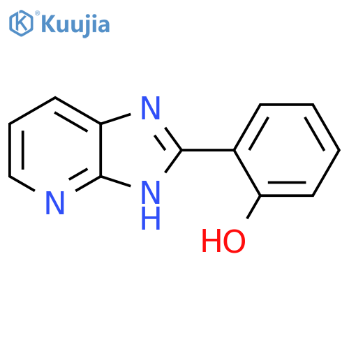 2-(3H-imidazo[4,5-b]pyridin-2-yl)-Phenol structure