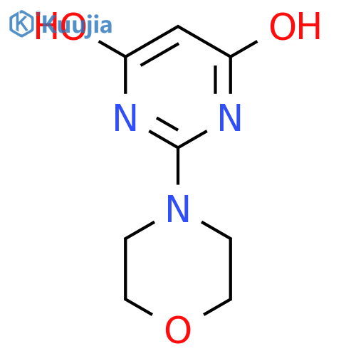 6-hydroxy-2-(morpholin-4-yl)-3,4-dihydropyrimidin-4-one structure