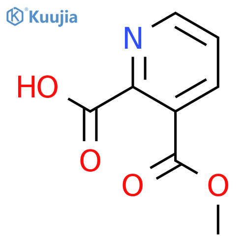 3-methoxycarbonylpyridine-2-carboxylic acid structure