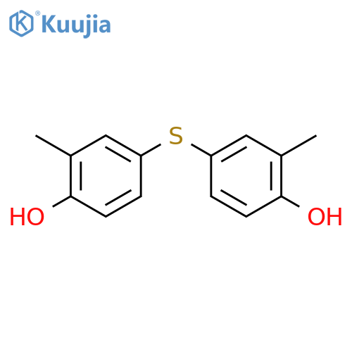Bis(4-hydroxy-3-methylphenyl) Sulfide structure