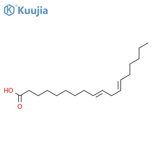 9(Z),12(E)-Octadecadienoic Acid structure