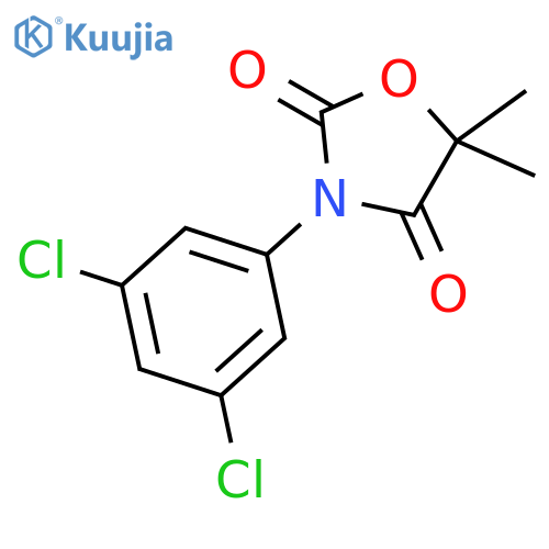 3-(3,5-Dichlorophenyl)-5,5-dimethyloxazolidine-2,4-dione structure