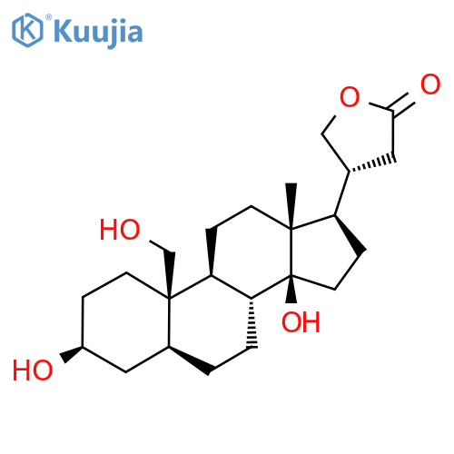 5alpha-Cardanolide, 3beta,14,19-trihydroxy- structure