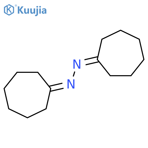 Cycloheptanone,2-cycloheptylidenehydrazone structure